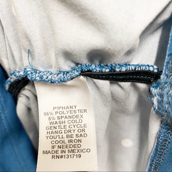 Piphany Blue & White Polka Dot Midi Laurel Dress - Picture 7 of 7